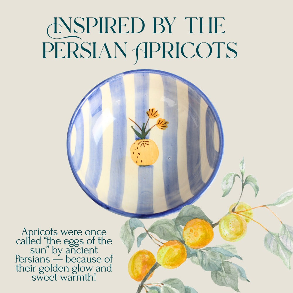 Apricot Ceramic Bowl (single) - Multipurpose Deep Bowl (500ml)