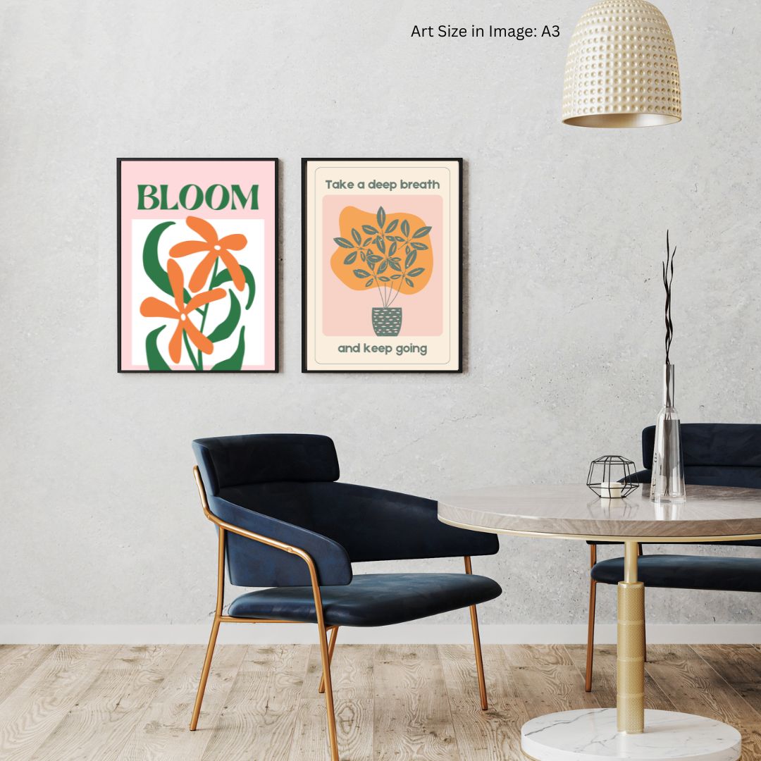 Keep Going Framed Wall Art- Motivational Frames