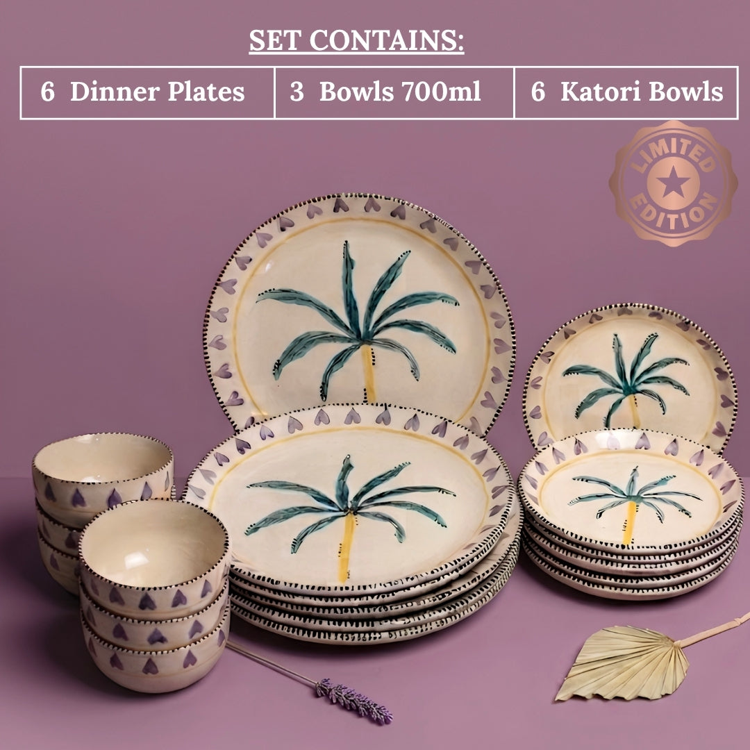 Caribbean carnival 18pc Dinner set- Lmtd. Edition