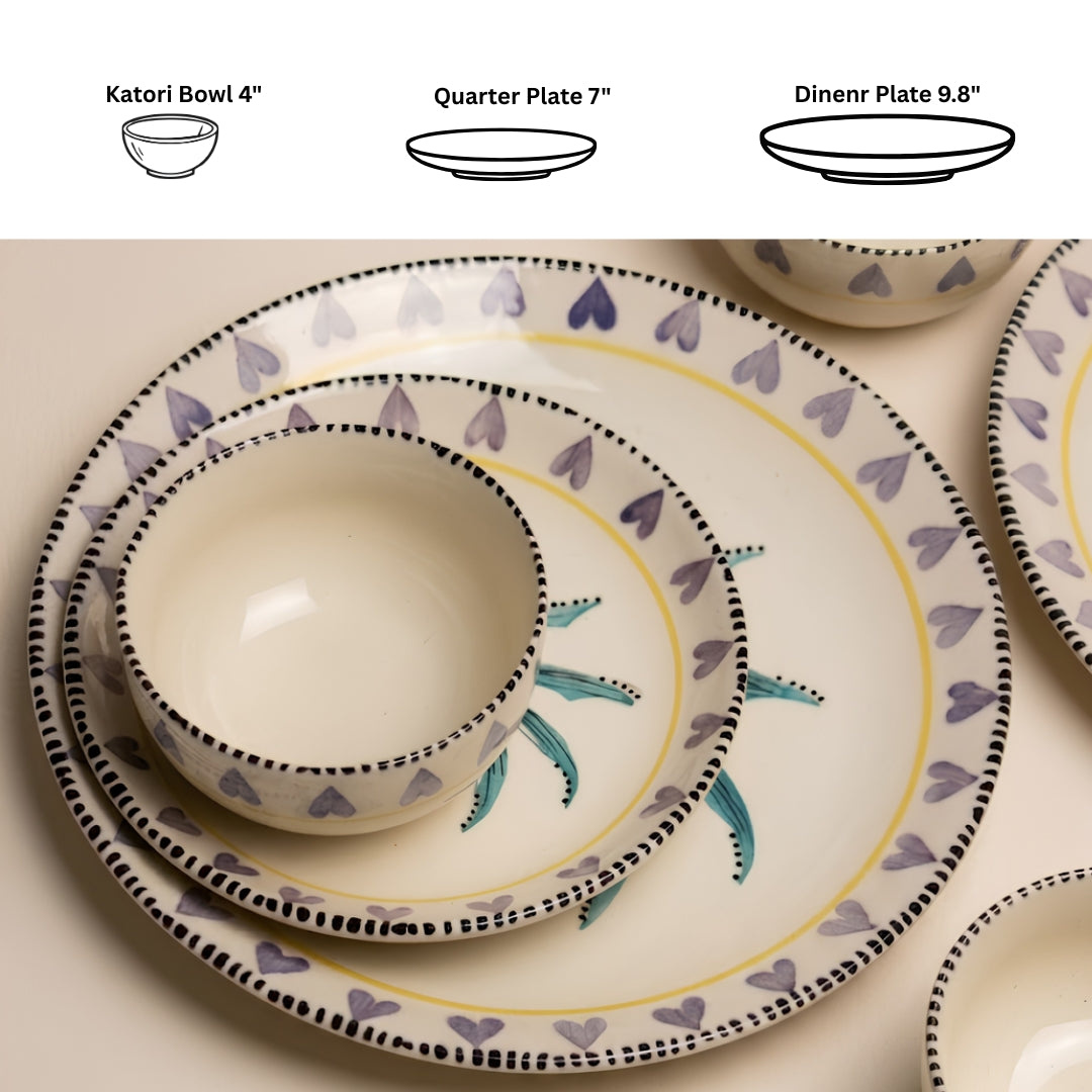 Caribbean carnival 18pc Dinner set- Lmtd. Edition