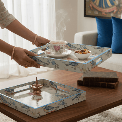 Morning symphony- Set of 2 Trays