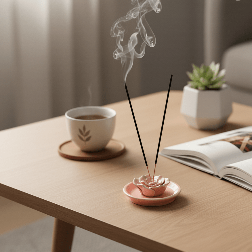 Incense stick holder-  Pink