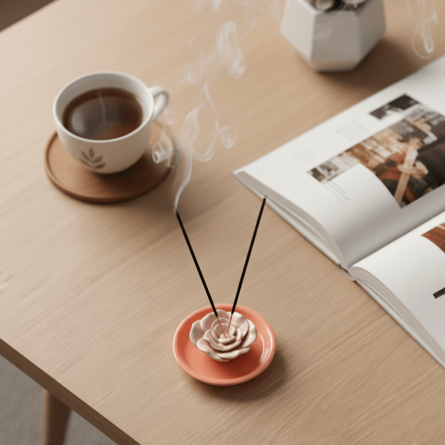 Incense stick holder-  Pink