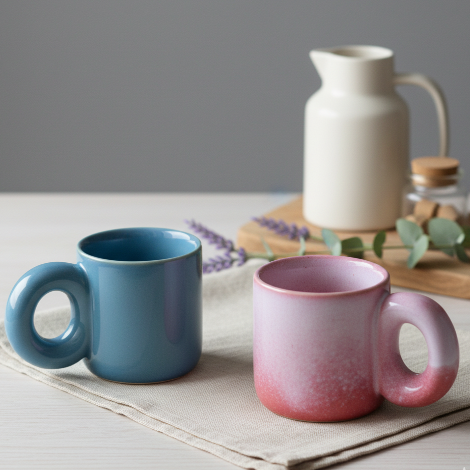 Festive Giftbox- His and Her Mug Set