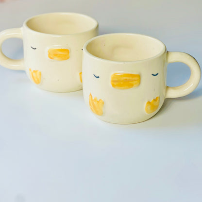 Quack Quack Mugs-  Set of 2 Coffee /Milk Mugs