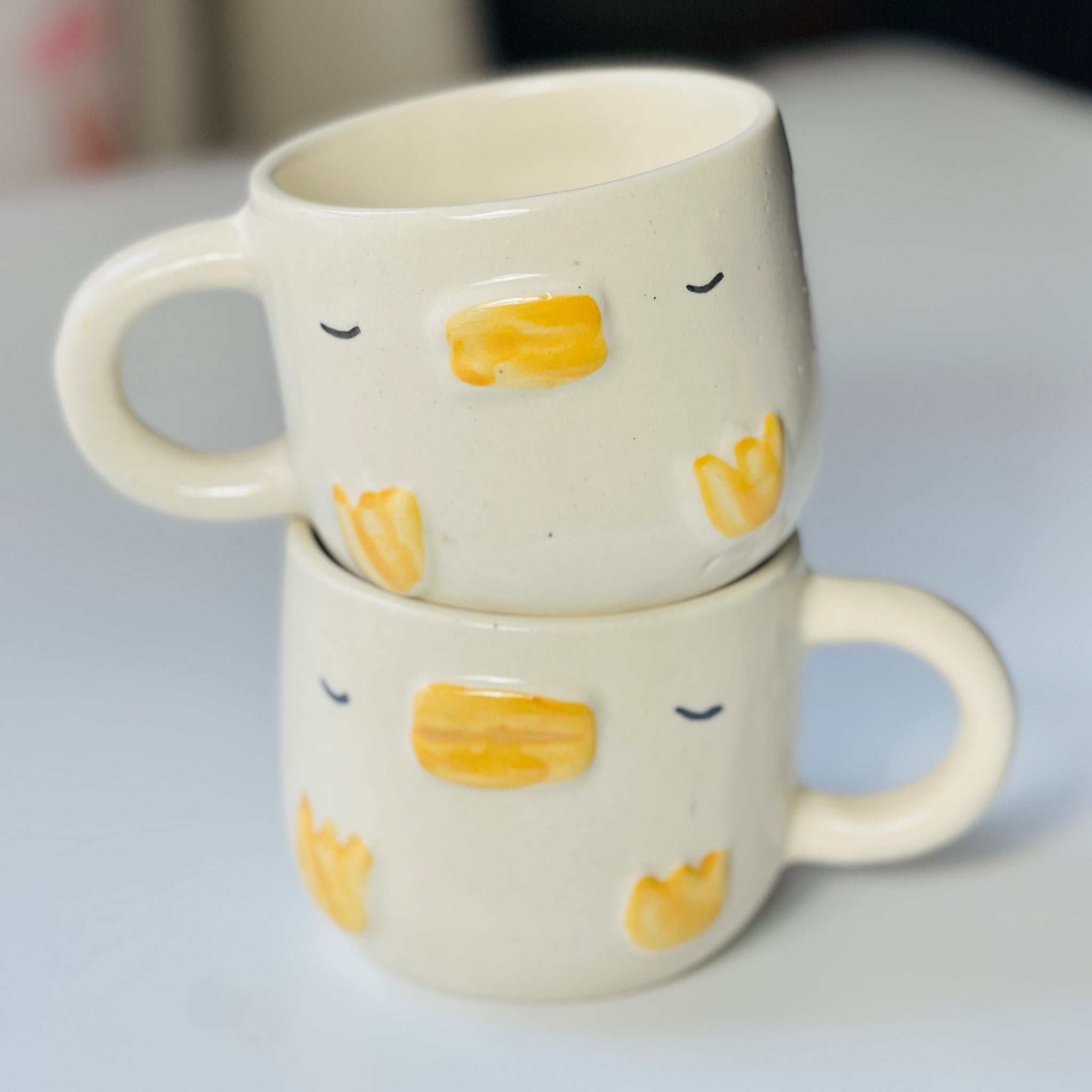 Quack Quack Mugs-  Set of 2 Coffee /Milk Mugs
