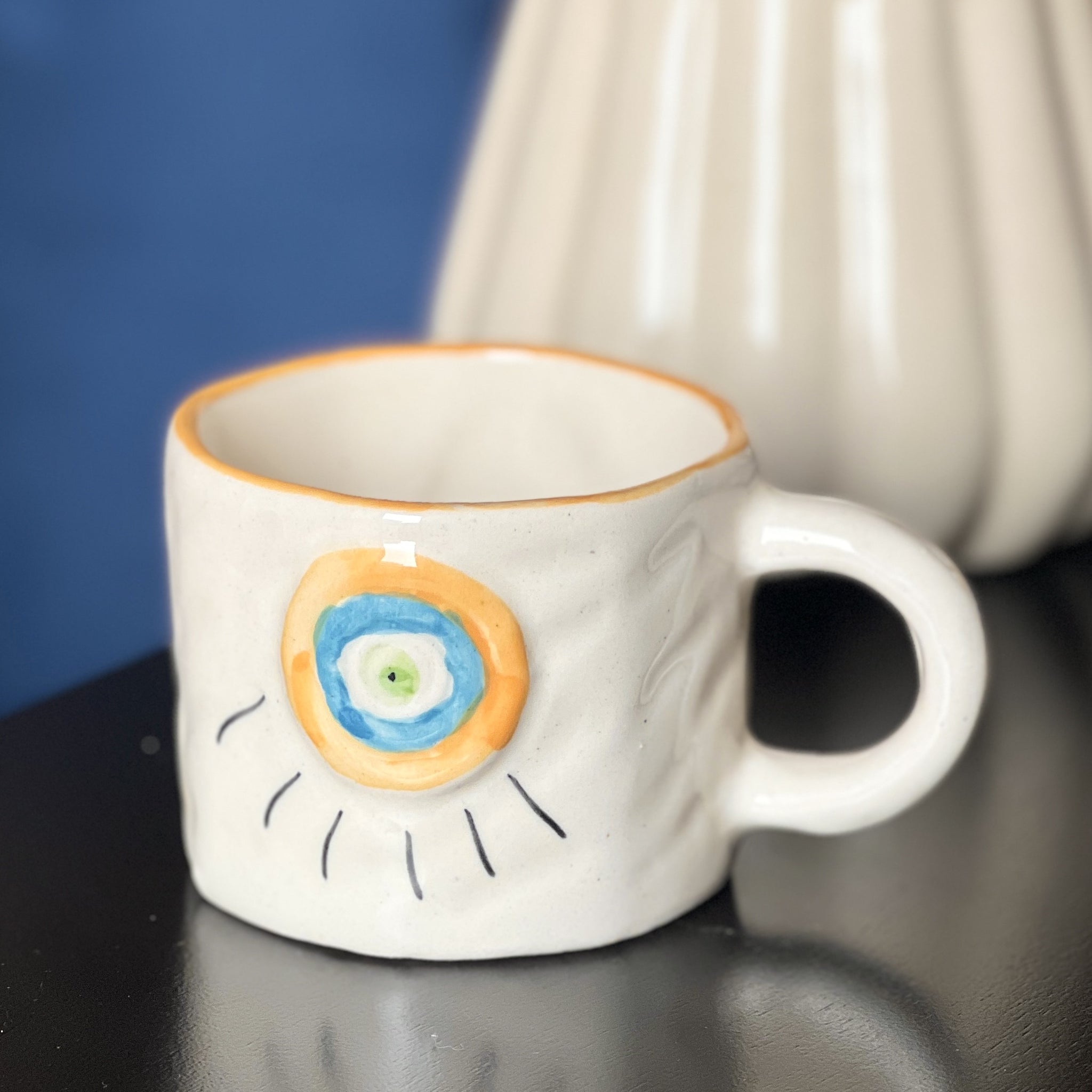 Nazar Charm Mug & Plate Set