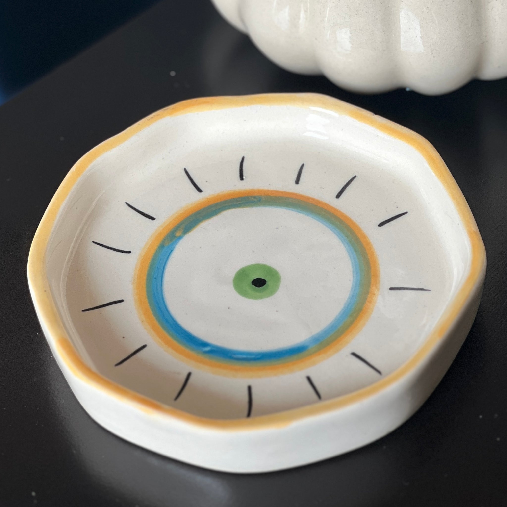 Nazar charm Dessert Plate