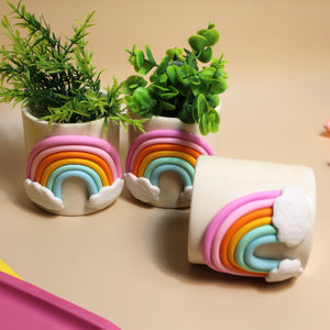 Color Pop Planter- Ceramic Plant Holder(Single)