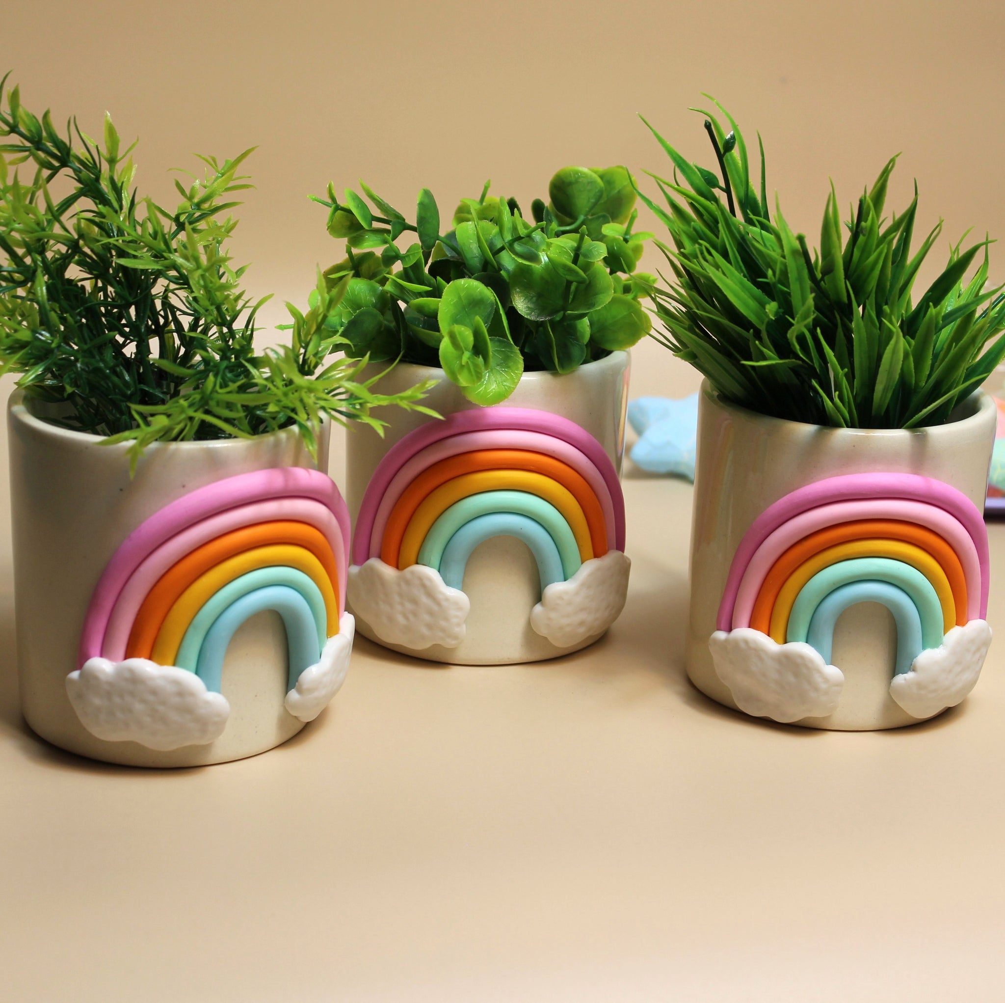 Color Pop Planter- Ceramic Plant Holder(Single)