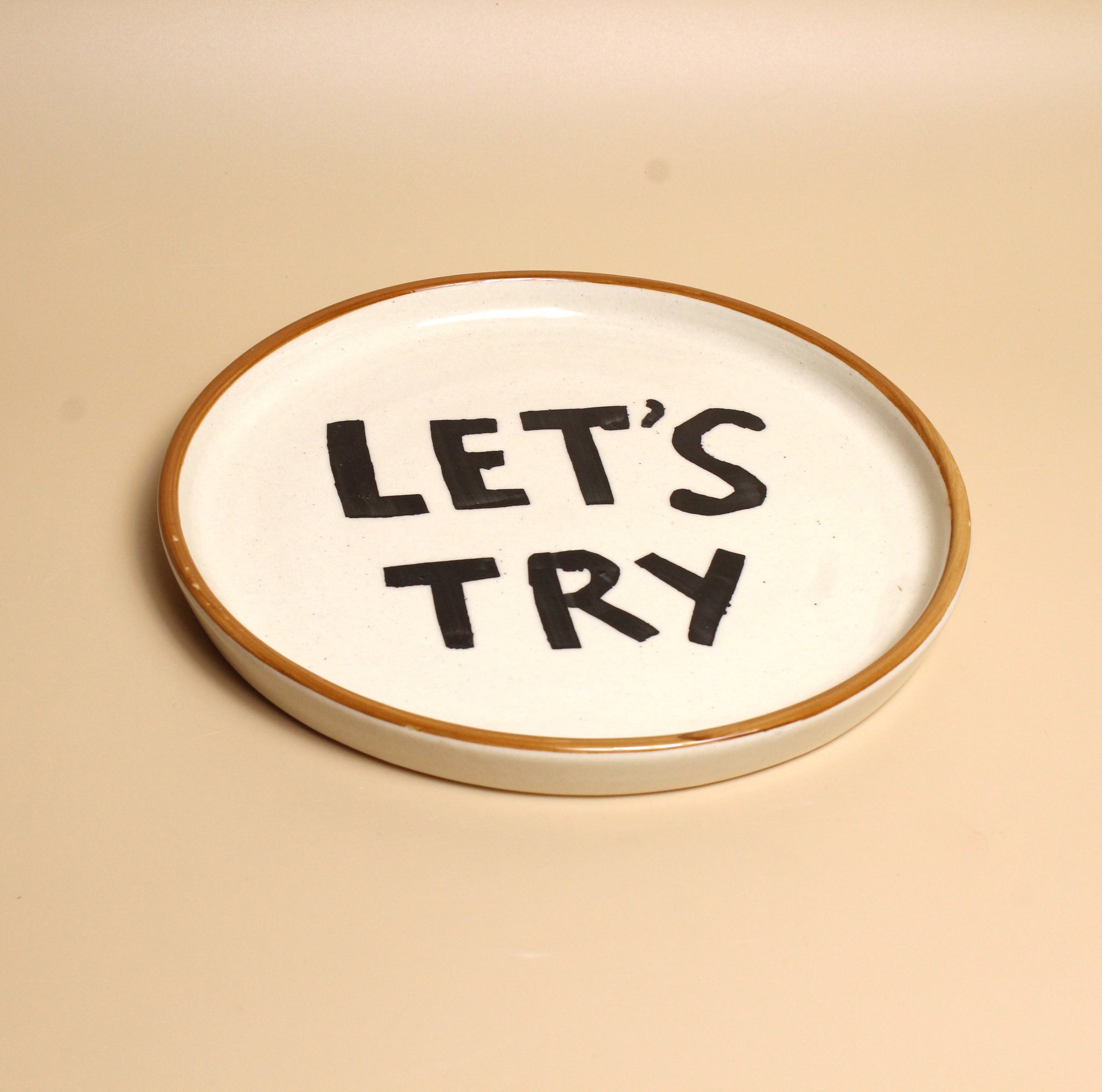 Let's Try Plates- Set of 2 Quarter Plates (8