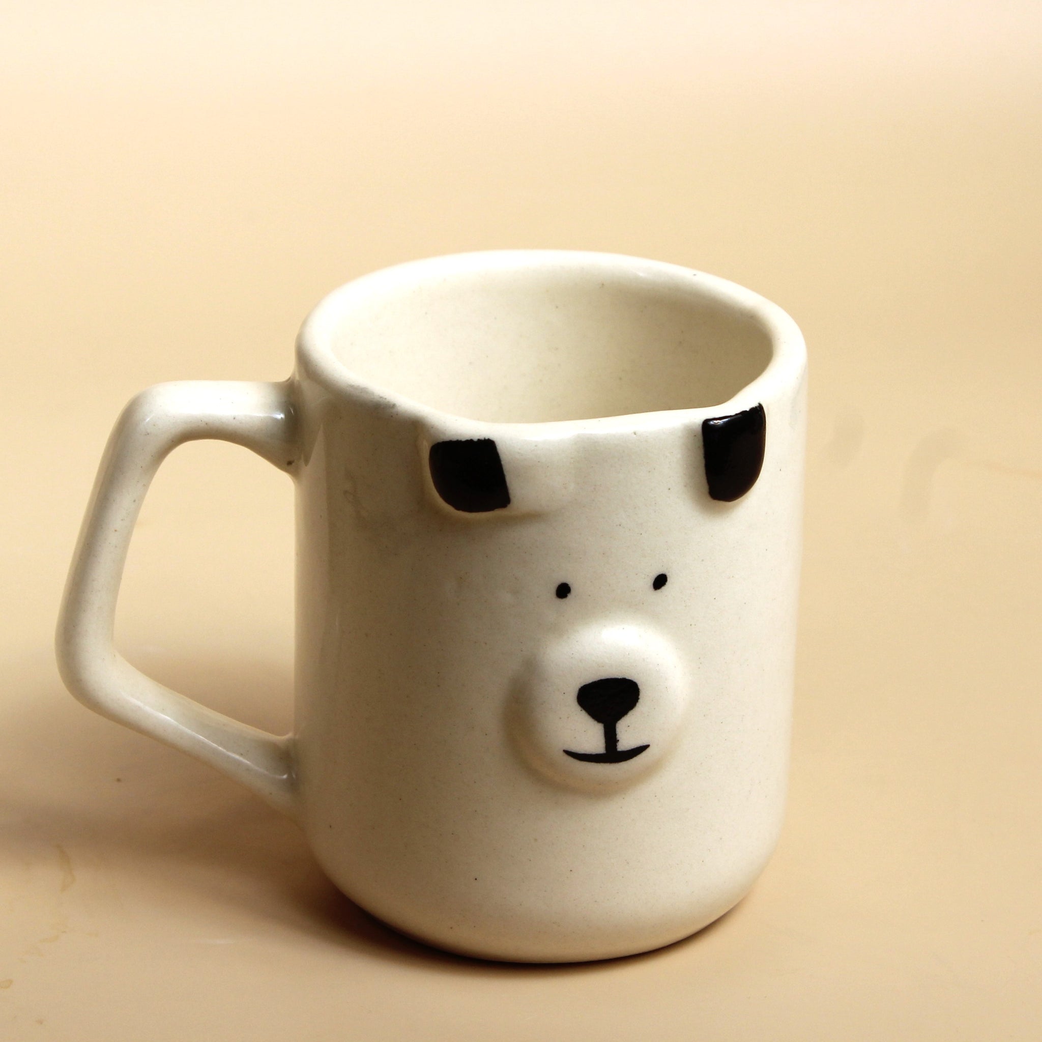 Doggo themed Mug- Ceramic Mug, off white