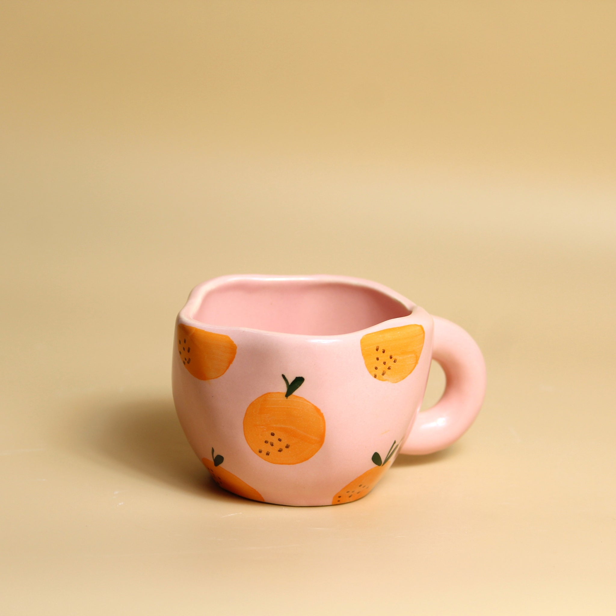 Fiesta Pink & Orange Cup and Saucer Set