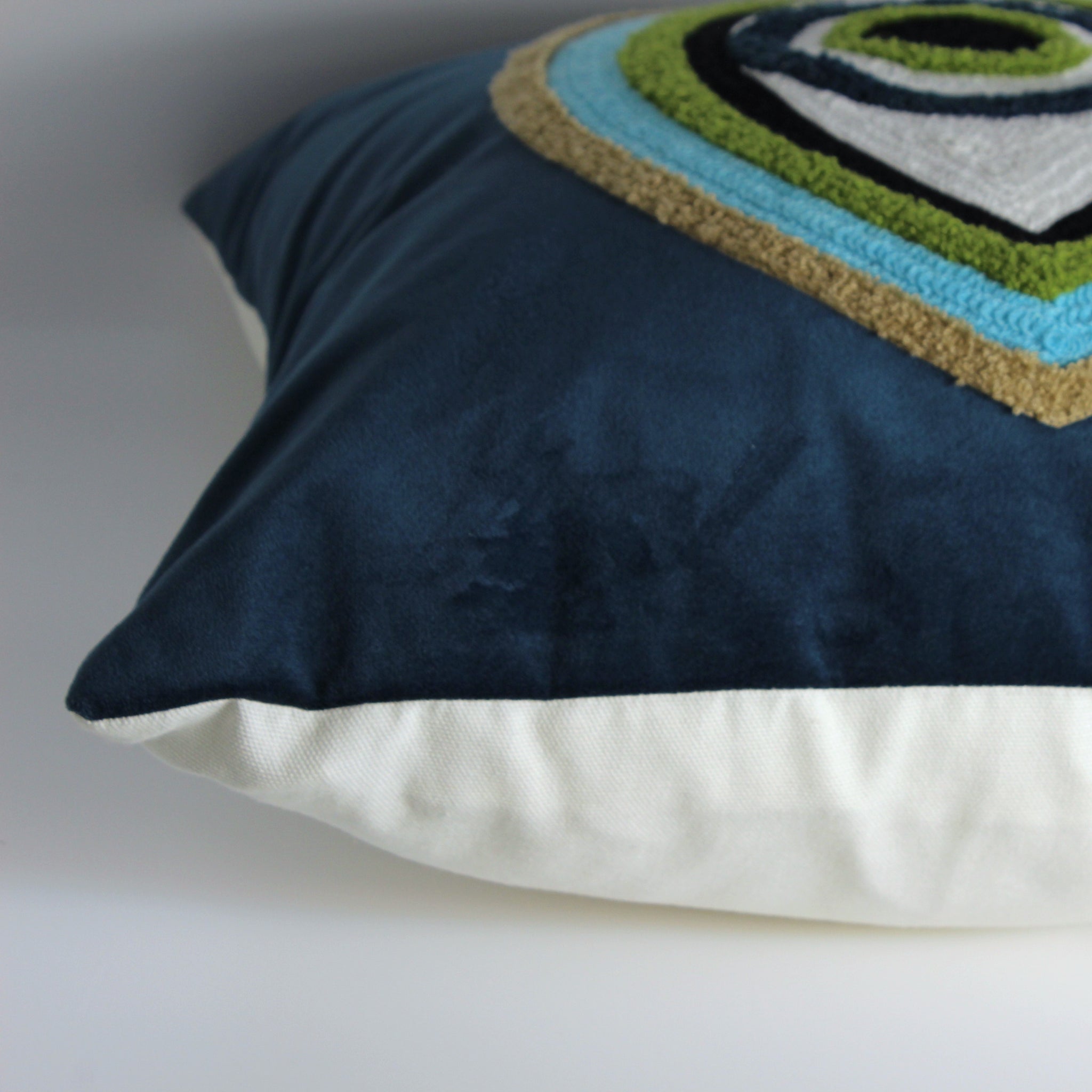 Mystical Evil Eye Cushion cover- Velvet( 16” x 16”)