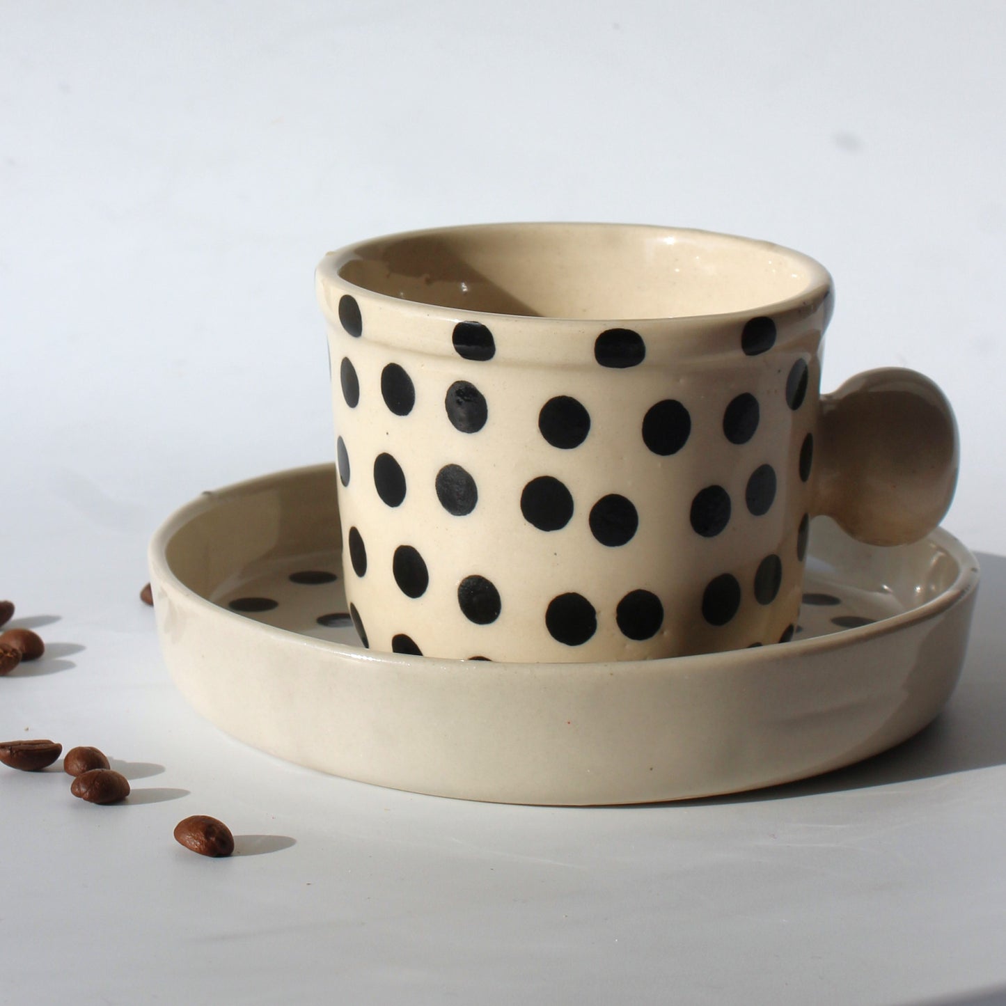 Dots Cup and Saucer Set – For Tea & coffee