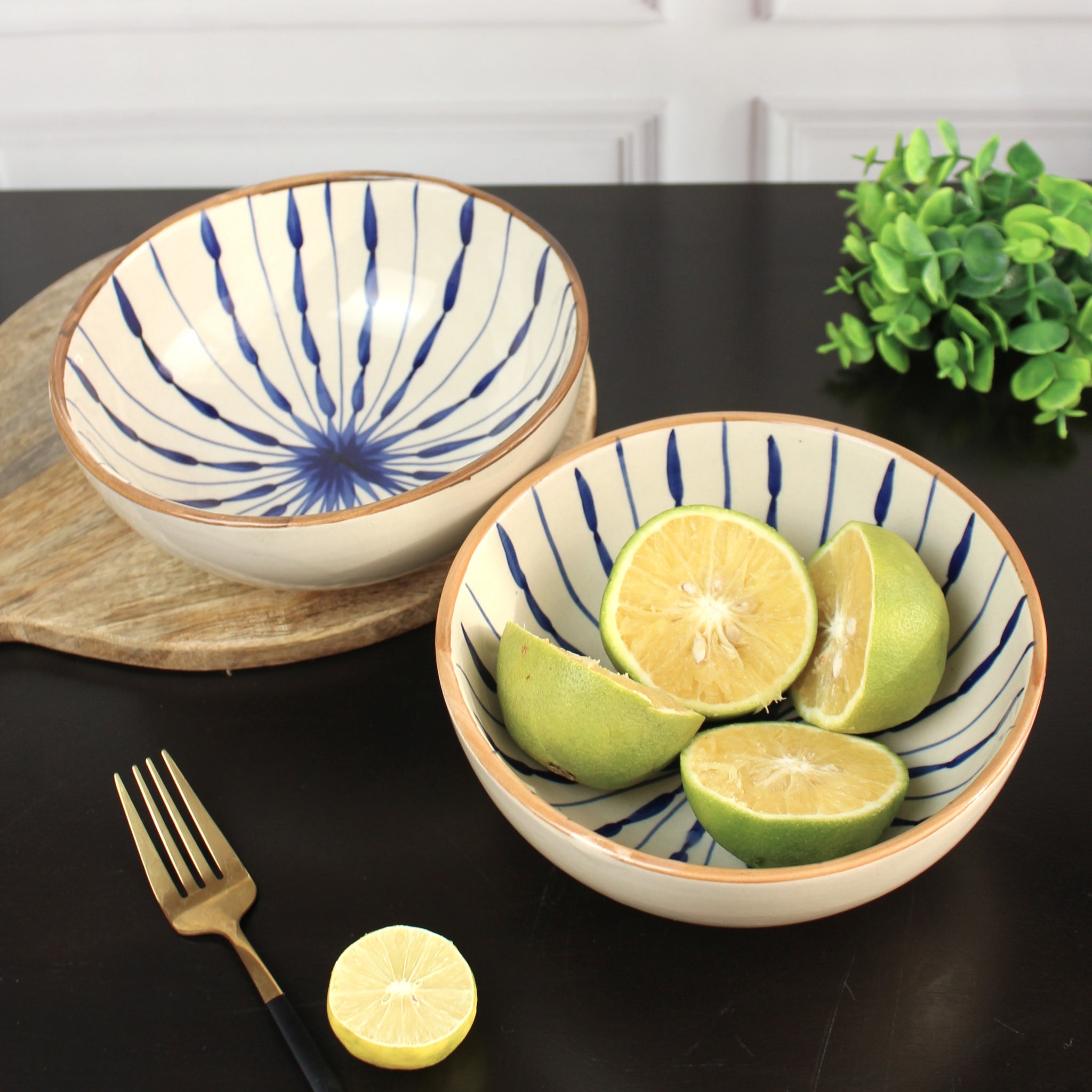 Shima Bowls- Ceramic Deep Bowls (600ml)