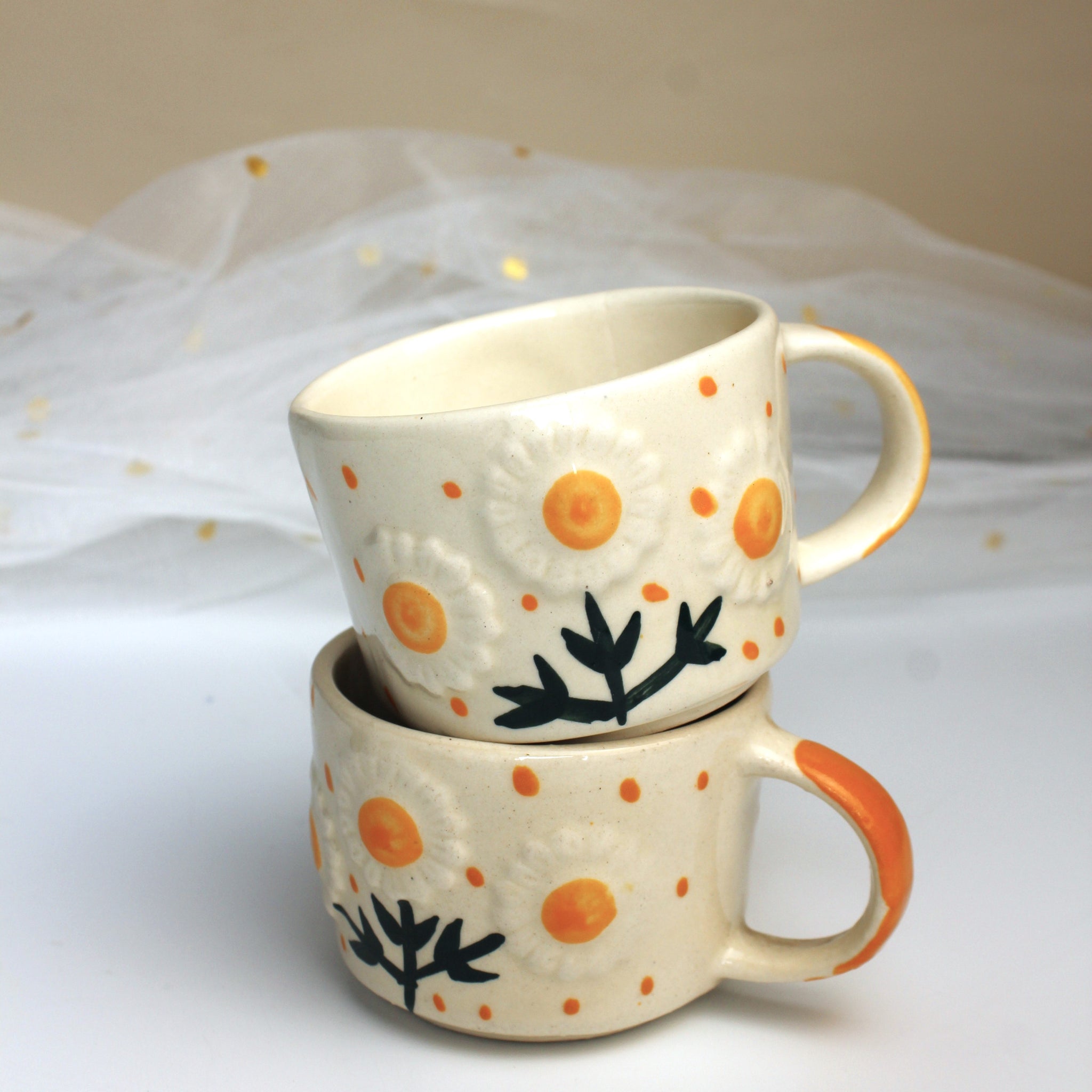 Sunshine Mugs Set of 2: Festive Giftbox