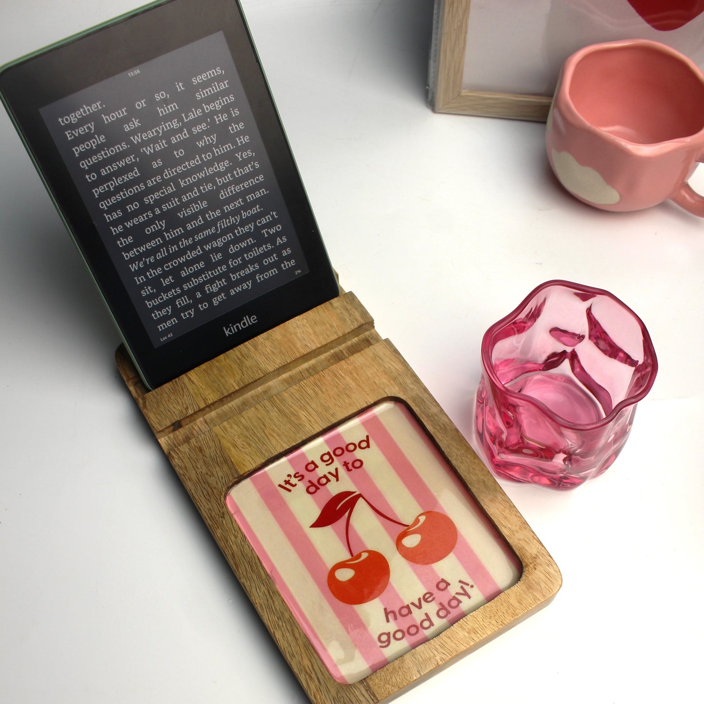 Lay-Z Board- Mobile stand + Snack Tray in one