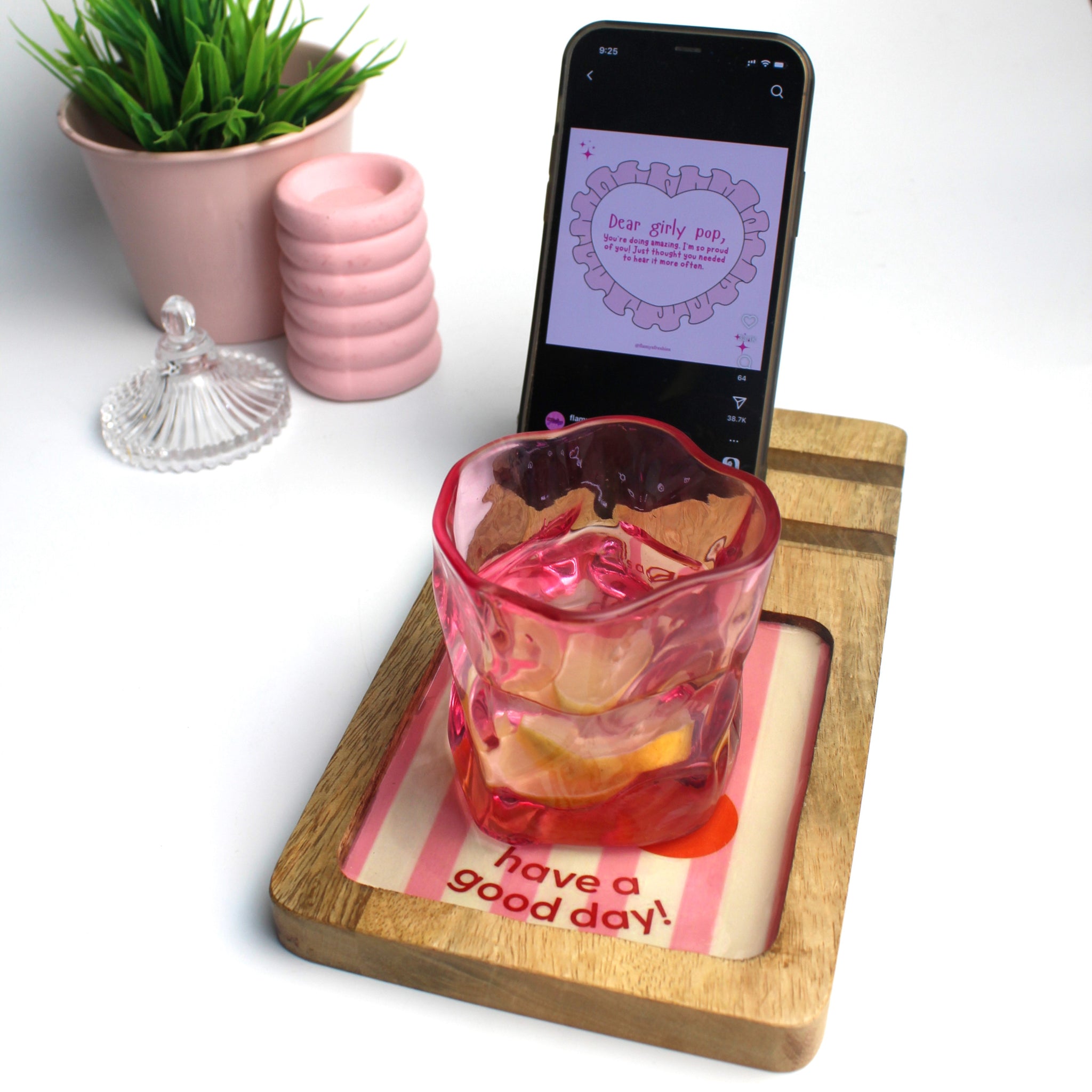 Lay-Z Board- Mobile stand + Snack Tray in one