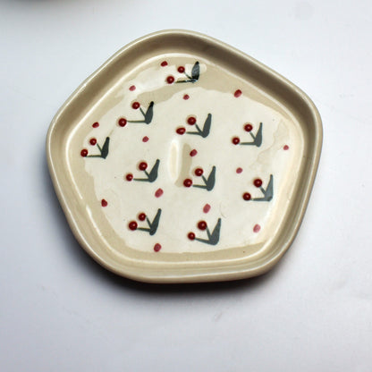 Bud Dessert Plates- Small Ceramic Plates