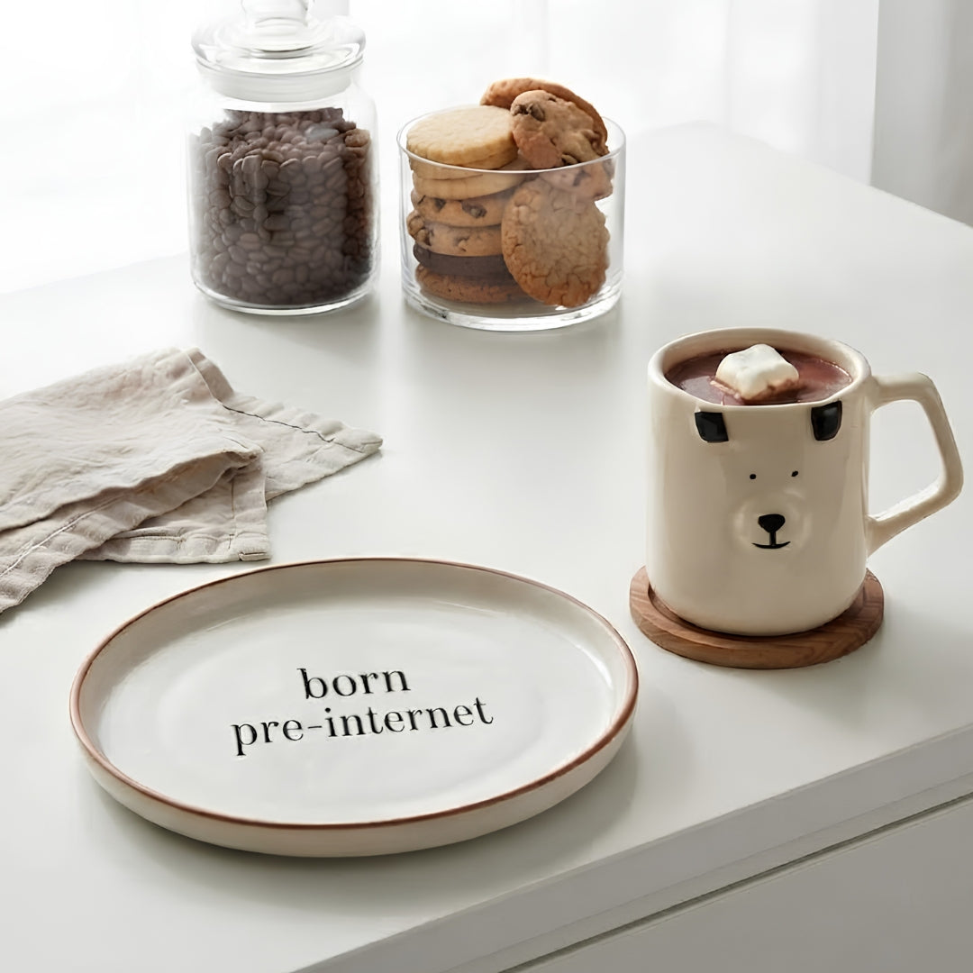 Beige Breakfast Set- 8