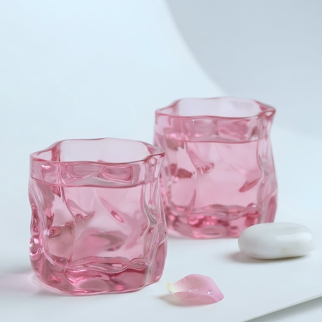 Serving Glasses Set of 2- Fuchsia Pink (250ml)