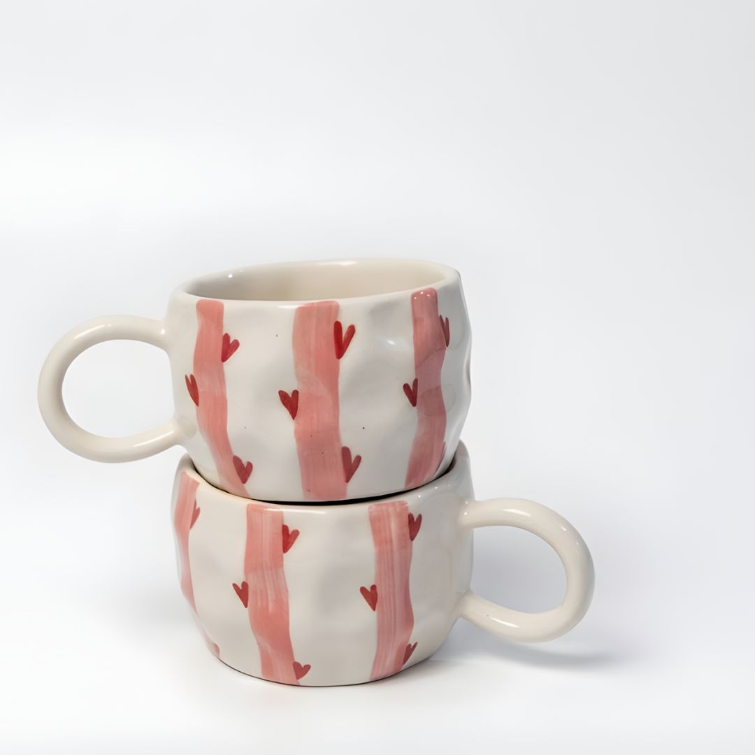 Stripeplay- Hearts mug- 300ml