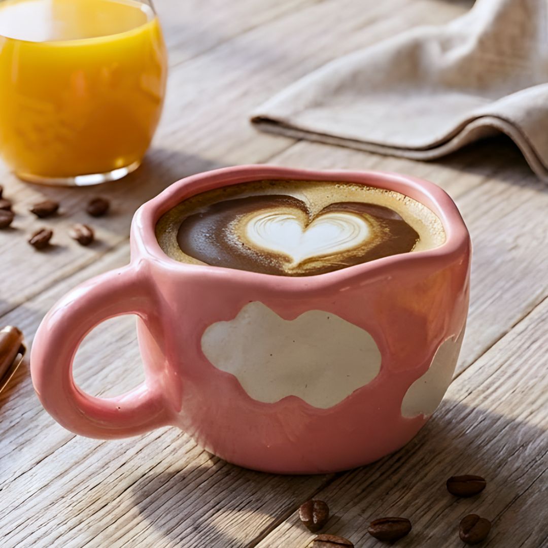 Dreamy Cloud Mug – Pink, 220ml