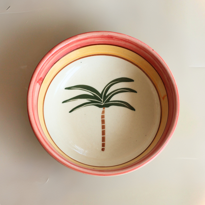Palm Ceramic Bowl- Multipurpose Deep Bowls