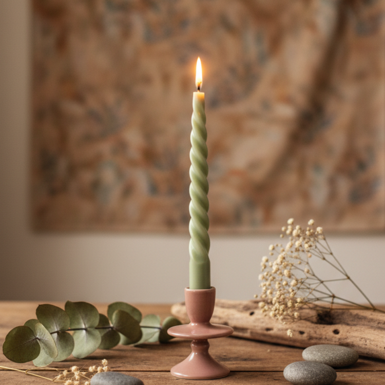 Blush Candle Stand