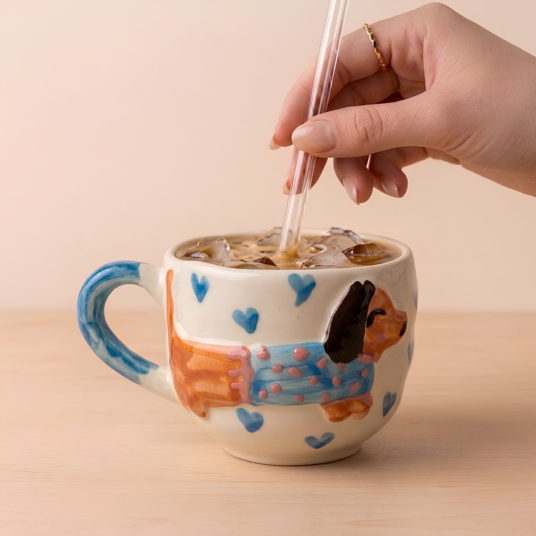Paws & hearts mug - 300ml