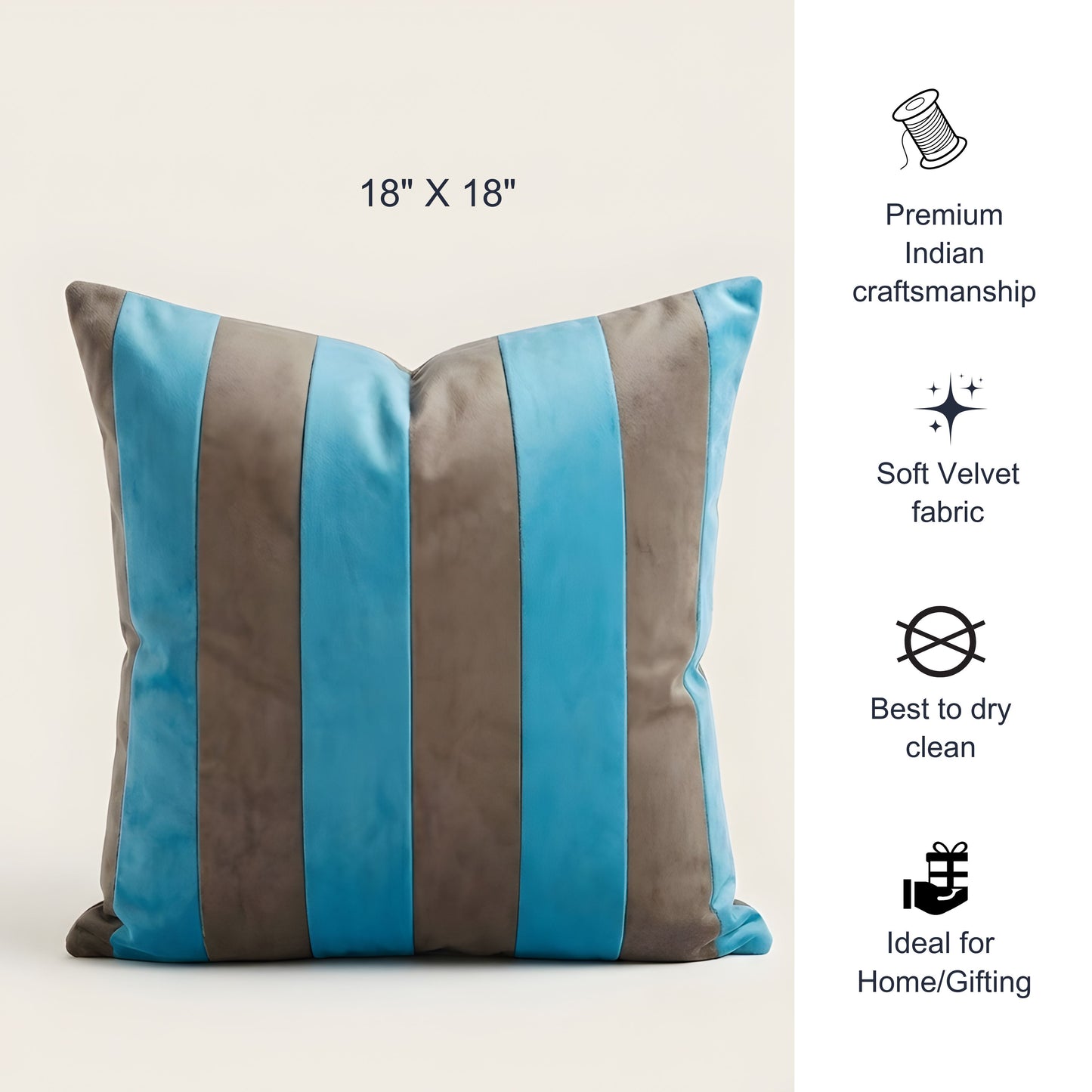 Ocean Bundle (Set of 2 cushion covers) 18" X18"