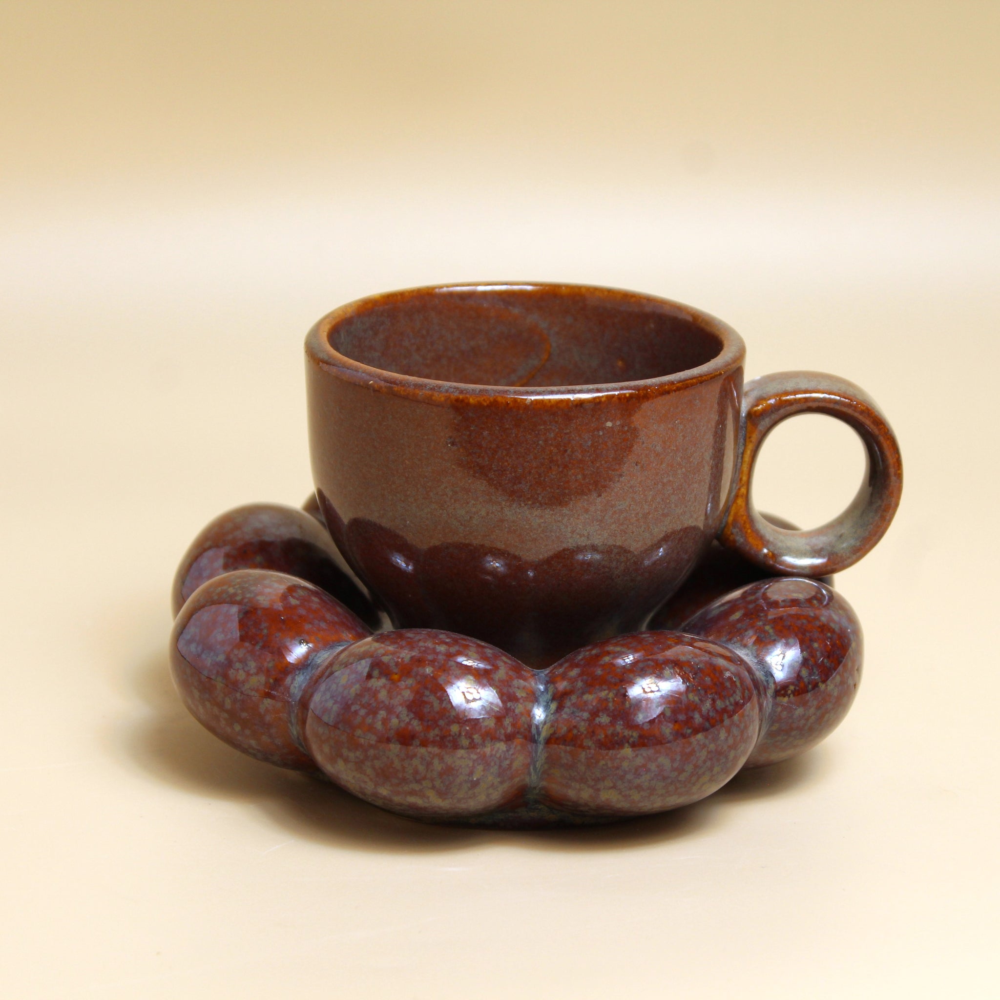 Bubble cup and saucer set- Trendy combo