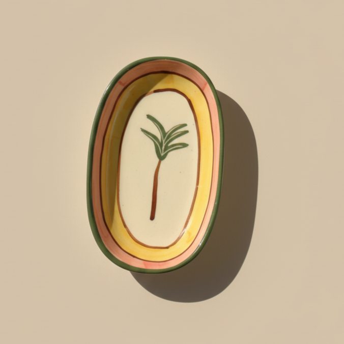 Palm Deep Plates-  Oval Pasta Plates