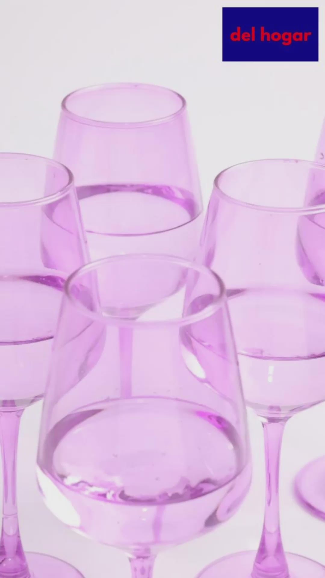 Purple colored wine glass liquor glasses champagne glass trending glasses premium and luxury glassware in india