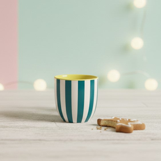 Chai Kulhad Set- Pine Sripes (Neo Edition)