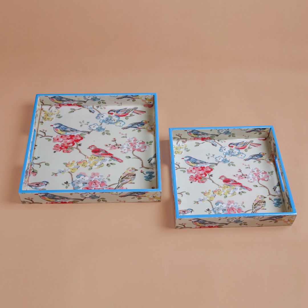Morning symphony- Set of 2 Trays